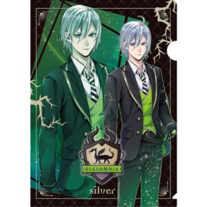 Disney Twisted Wonderland Single Clear File A4(Silver Vanrouge)
