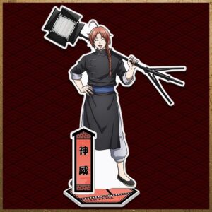 Gintama Yoshiwarain Flames Acrylic Stand（Kamui）