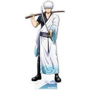 Gintama Yoshiwarain Flames Big Acrylic Stand(Gintoki Sakata)