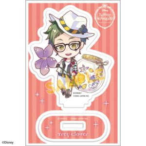 Disney Twisted Wonderland  Chara Peko Acrylic Stand(Trey Clover)