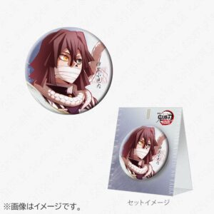 Demon Slayer Can Badge with Display Stand (Obanai Iguro)