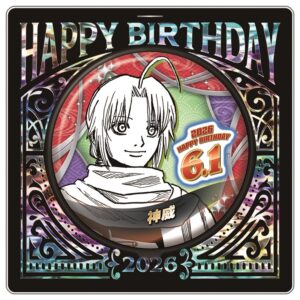 Gintama Jumpshop Birthday Can Badge -Kamui (2026 Ver.)