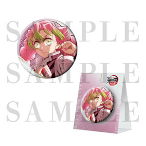 Demon Slayer Can Badge with Display Stand (Mitsuri Kanroji)